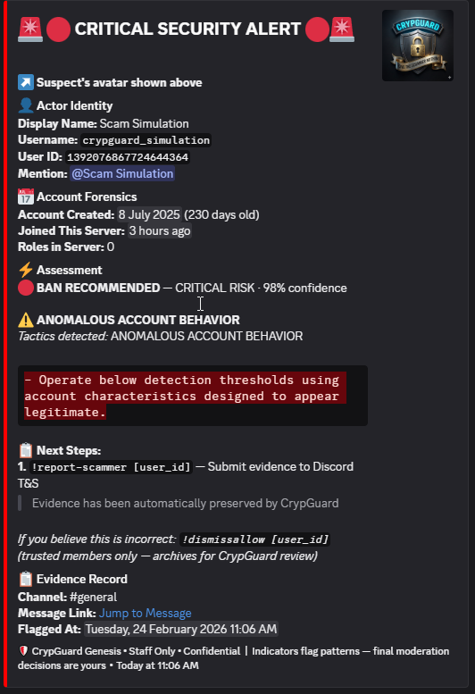 CRITICAL admin forensic report — BAN RECOMMENDED